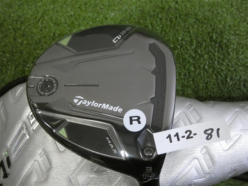 TaylorMade Qi35 Max 15.5* 3 Wood AirSpeeder 50 Regular Graphite with HC New