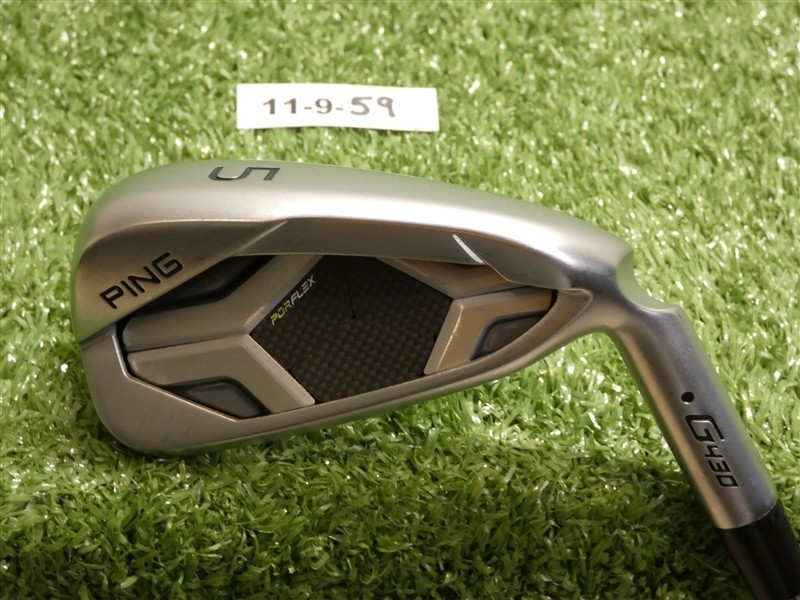 Ping G430 5 Iron Elevate MPH 95 Regular Steel Black Dot +1.25″ Excellent