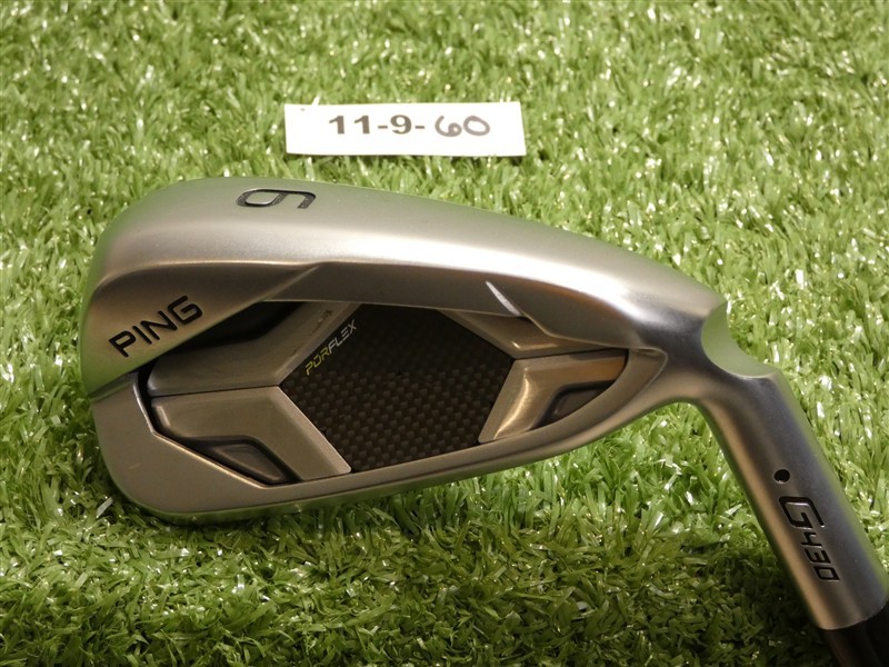 Ping G430 6 Iron Elevate MPH 95 Regular Steel Black Dot +1.25″ Excellent