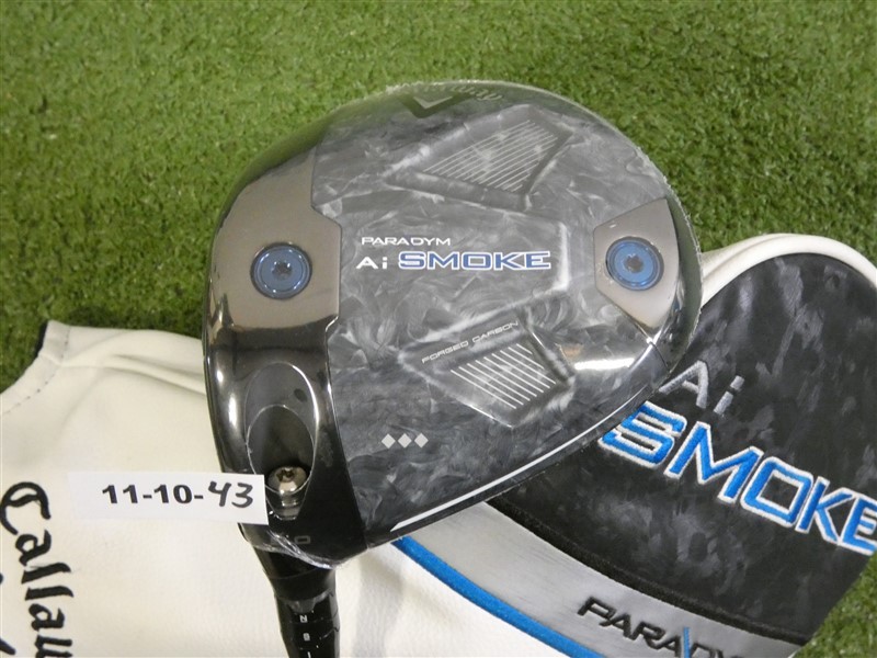 Callaway Paradym Ai Smoke Triple D 9.0* Left Hand Driver 50g 6.0 Stiff w HC New