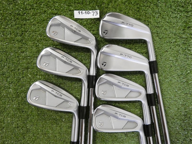 TaylorMade 2024 P7CB/ P770 Mixed Irons 4-P NS Pro Modus 3 Tour 120 Stiff Steel