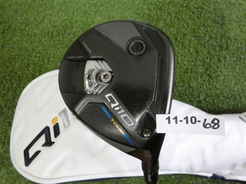 TaylorMade Qi10 Tour 15* 3 Wood HZRDUS Black 4G 70g 6.0 Stiff with HC Excellent