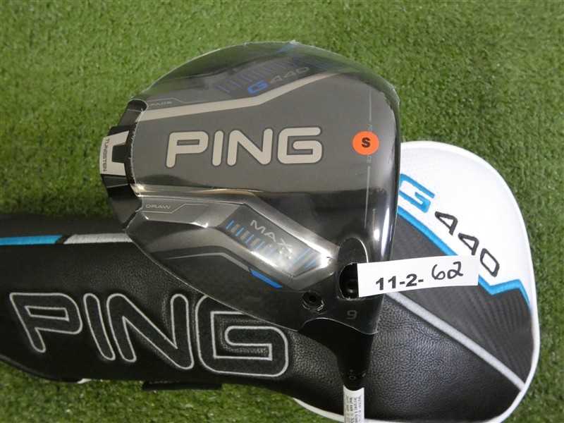 PING G440 Max 9* Driver Alta CB 50 Stiff Graphite with Headcover New