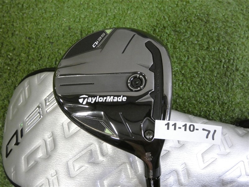 TaylorMade 2025 Qi35 18* 5 Wood Ventus Blue 5 Regular Graphite with HC Excellent