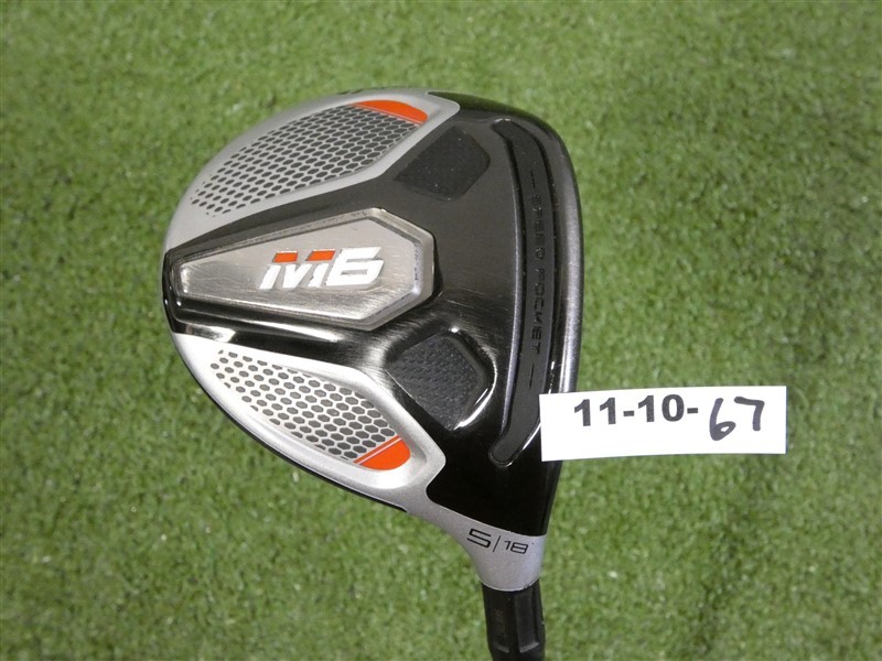 TaylorMade M6 18* 5 Wood VA Composites VYLYN 75 Four Stiff Pured Graphite