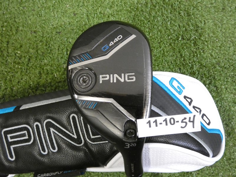 PING G440 20* 3 Hybrid Rescue Alta CB 70 Stiff Graphite with HC 40″ Excellent