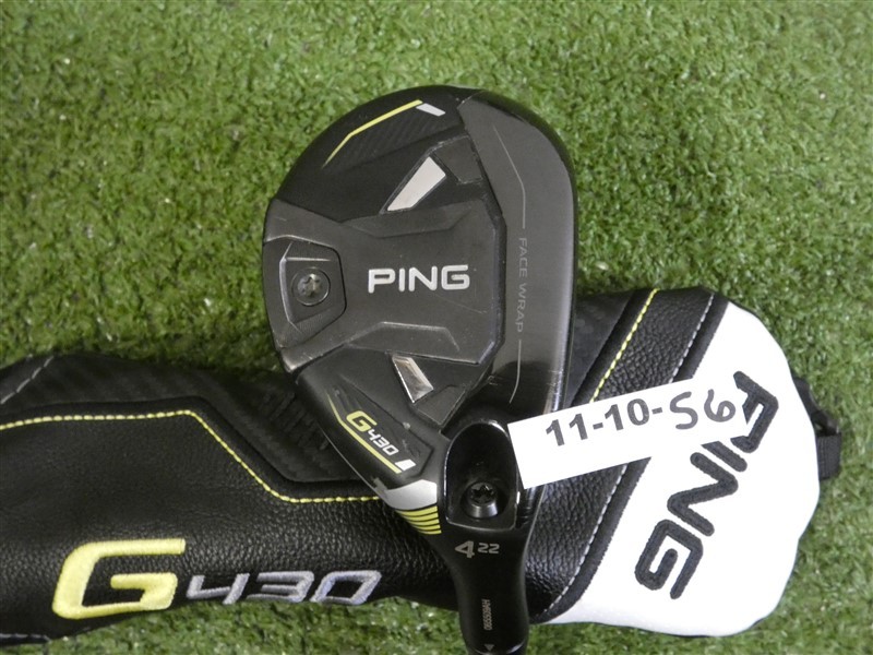 PING G430 22* 4 Hybrid Rescue Alta CB 70 Regular Graphite with Headcover 39.5″