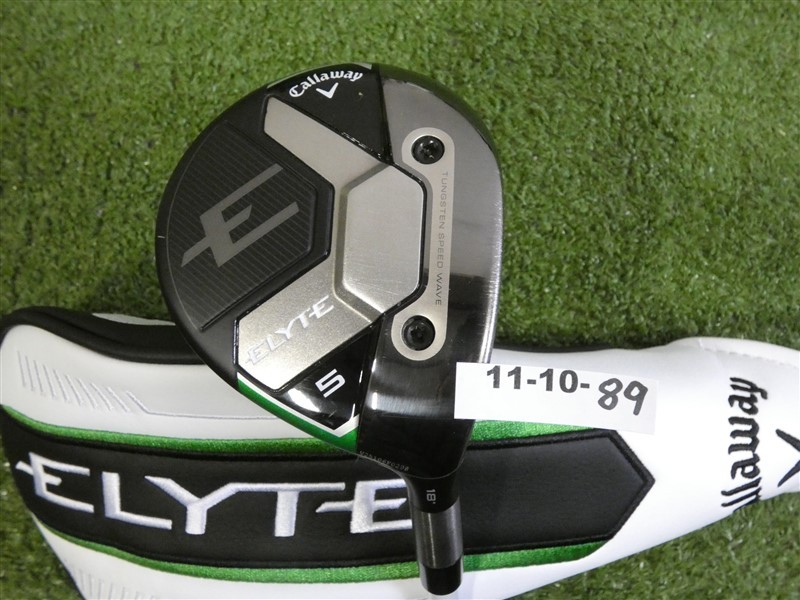 Callaway Elyte 18* 5 Wood Tour AD GC-6 Stiff Graphite with Headcover