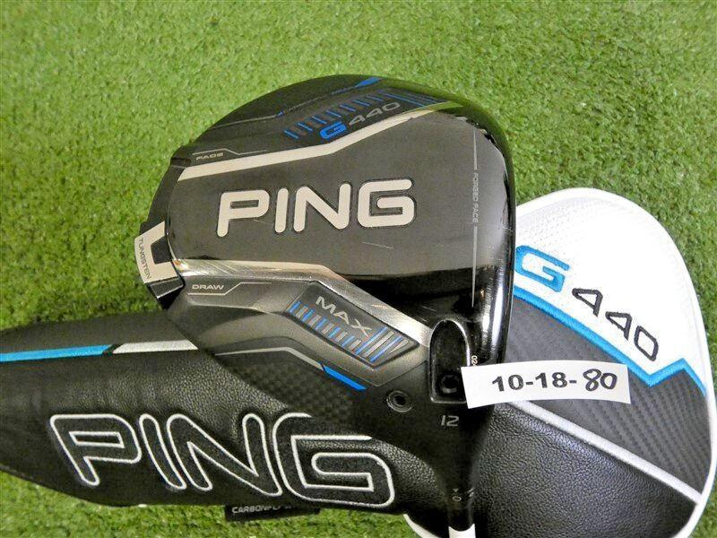 PING G440 Max 12* Driver Alta CB 50 Senior Graphite with Headcover Excellent