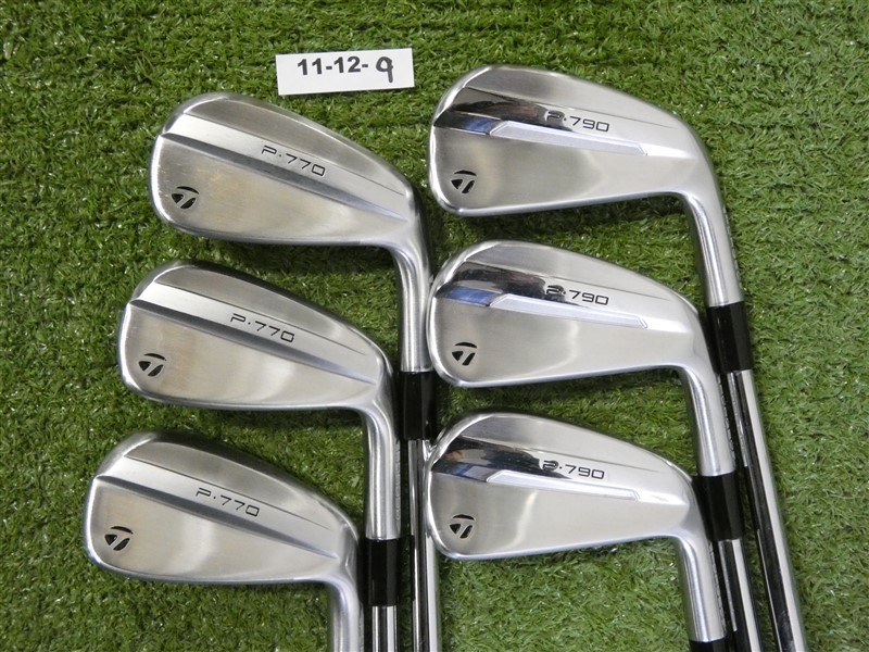 TaylorMade 2025 P790/2024 P770 Mixed Irons 5-P DG 105 S300 Stiff Steel Excellent