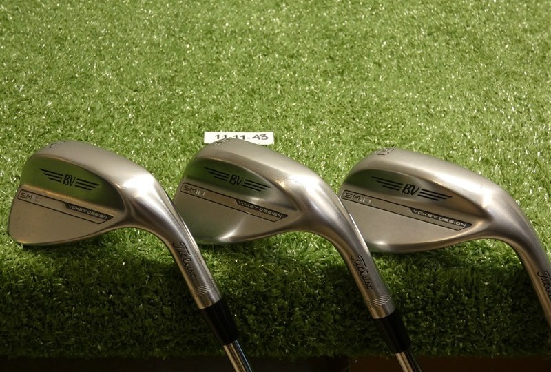 Titleist SM10 Tour Chrome 52/56/60* Gap/Sand/Lob Wedge Set DG Steel Excellent