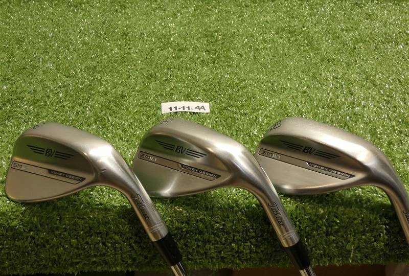 Titleist Vokey SM10 Tour Chrome 52/56/60* Gap/Sand/Lob Wedge Set DG Steel