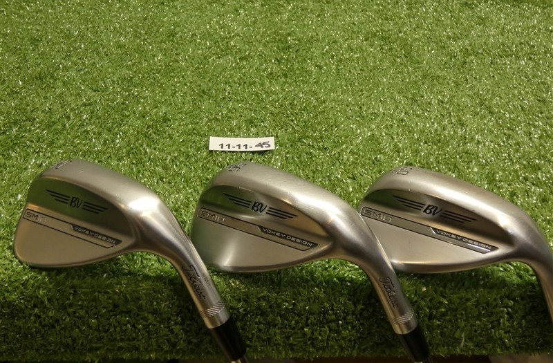 Titleist Vokey SM10 Tour Chrome 52/56/60* Gap/Sand/Lob Wedge Set DG Steel