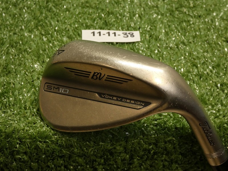Titleist Vokey SM10 Nickel 54* 12* Sand Wedge D Grind Dynamic Gold Steel