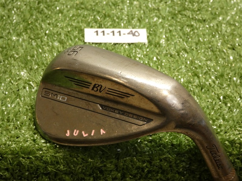 Titleist Vokey SM10 Nickel 56* 10* Sand Wedge S Grind Dynamic Gold S200 Steel