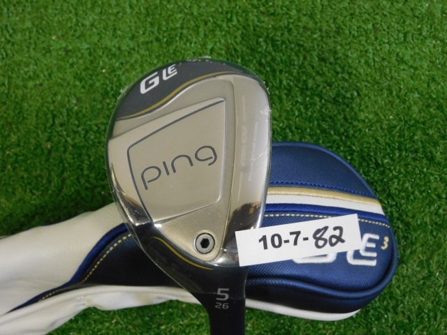 PING G Le3 26* Womens 5 Hybrid Rescue ULT250 Lite Ladies Graphite with HC New