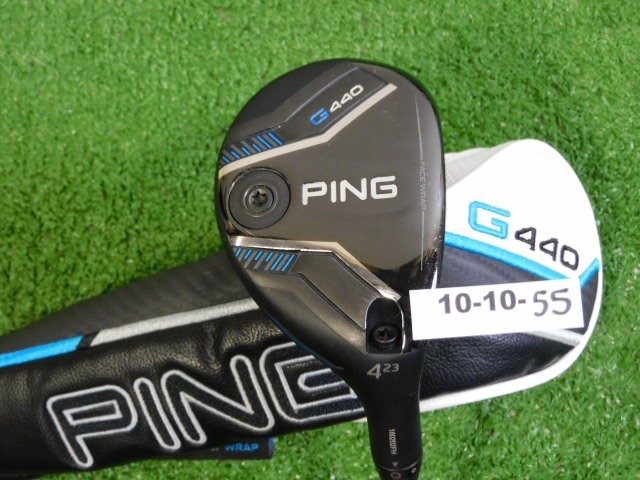 PING G440 23* 4 Hybrid Rescue Alta CB 70 Regular Graphite w Headcover Excellent