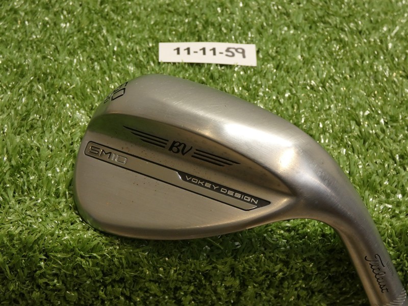 Titleist Vokey SM10 Tour Chrome 60* 12* Lob Wedge D Grind DG Steel Excellent