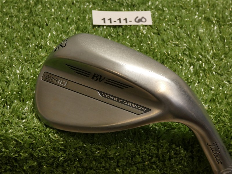Titleist Vokey SM10 Tour Chrome 62* 08* Lob Wedge M Grind Dynamic Gold Steel