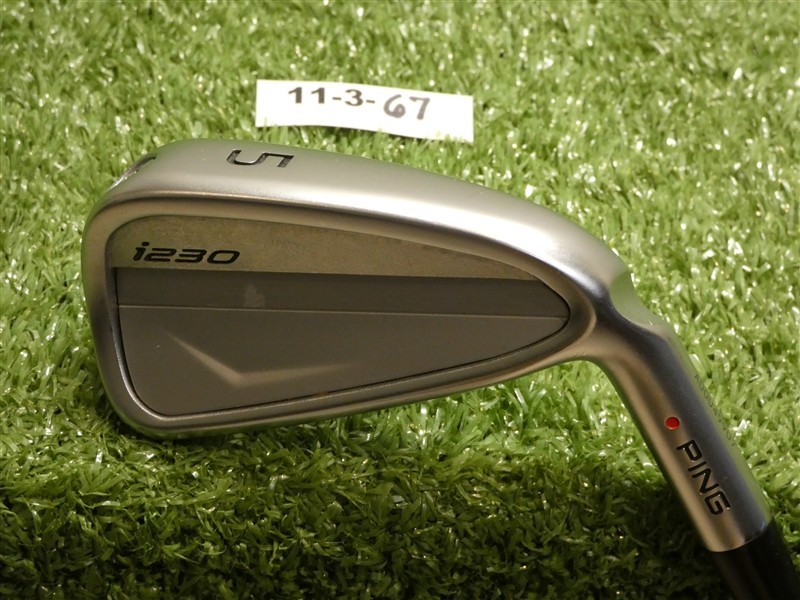 Ping i230 5 Iron Project X LS 125g 6.5 Extra Stiff Steel Red Dot 1* Flat Mint