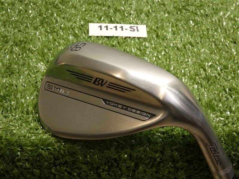 Titleist Vokey SM10 Tour Chrome 58* 10* Lob Wedge S Grind DG Steel Mint
