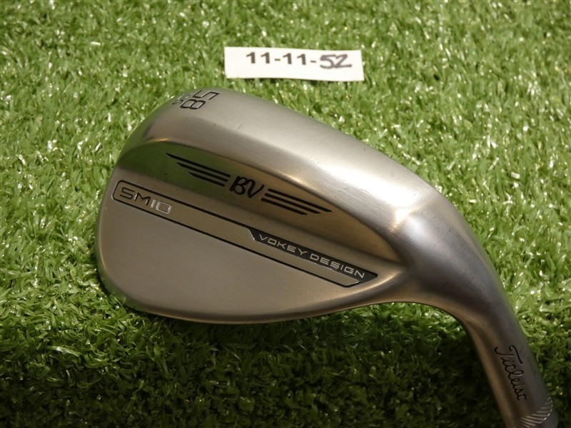 Titleist Vokey SM10 Tour Chrome 58* 10* Lob Wedge S Grind DG Steel Excellent