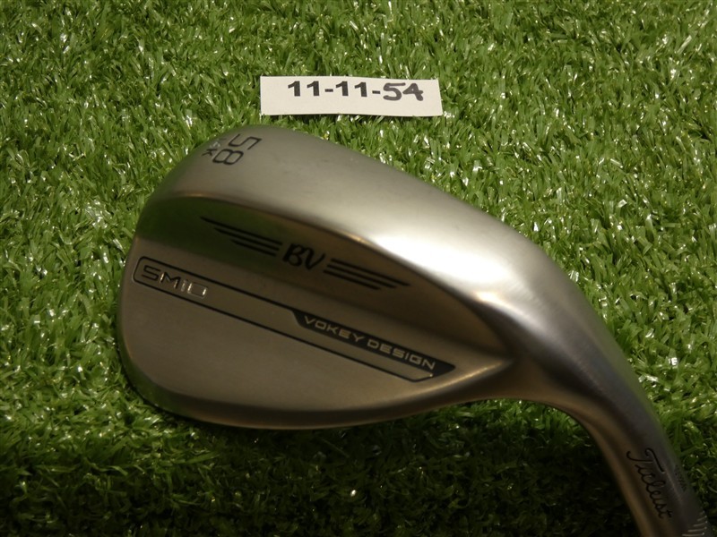 Titleist Vokey SM10 Tour Chrome 58* 14* Lob Wedge K Grind DG Steel Mint