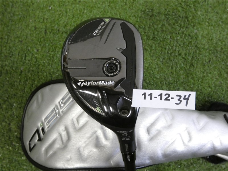 TaylorMade Qi35 22* 4 Hybrid Rescue Ventus Blue 6 Regular Graphite HC Excellent