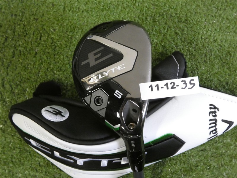 Callaway Elyte 24* 5 Hybrid Denali Charcoal 60g 5.5 Regular Graphite w HC Mid