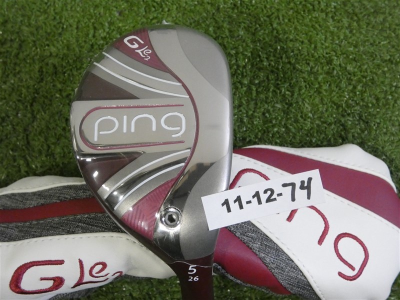 PING G Le2 26* Womens 5 Hybrid Rescue ULT240 Lite Ladies Graphite with HC New