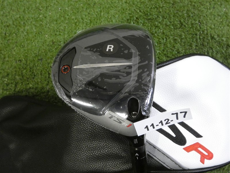 Titleist TSR1 15* 3 Wood MMT 40 Regular Graphite with Headcover New