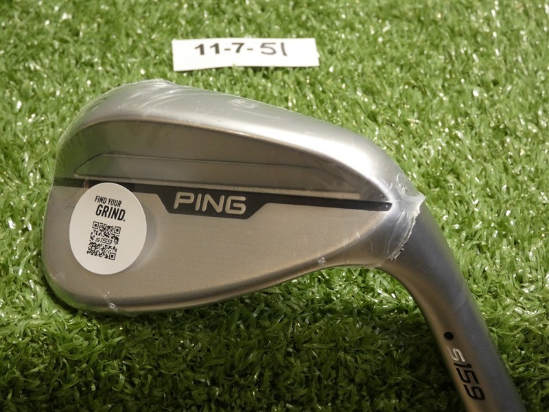 Ping S159 Chrome 50* 12* Gap Wedge S Grind ZZ 115 Steel Black Dot New