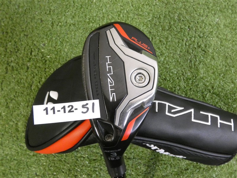 TaylorMade Stealth Plus 19.5* Left Hand 3 Hybrid Ventus Blue 6 Regular with HC