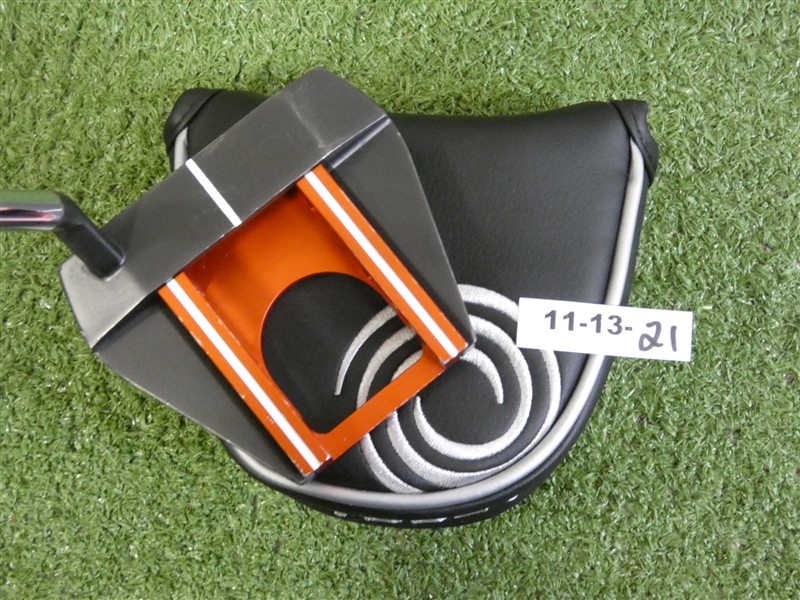 Odyssey EXO Seven Mini S Stroke Lab 32″ Putter with Microhinge Headcover