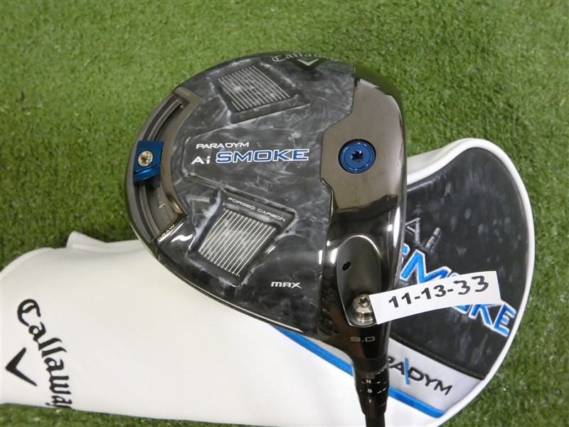 Callaway Paradym Ai Smoke Max 9.0* Driver Tensei AV 65 X Extra Stiff w HC Mint