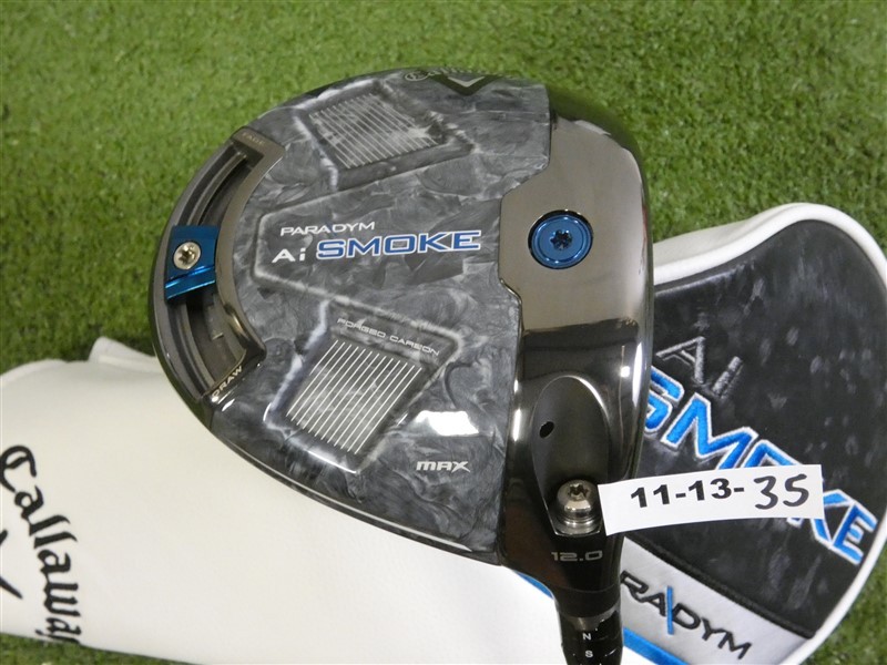 Callaway Paradym Ai Smoke Max 12.0* Driver Cypher 50 5.5 Regular w HC New