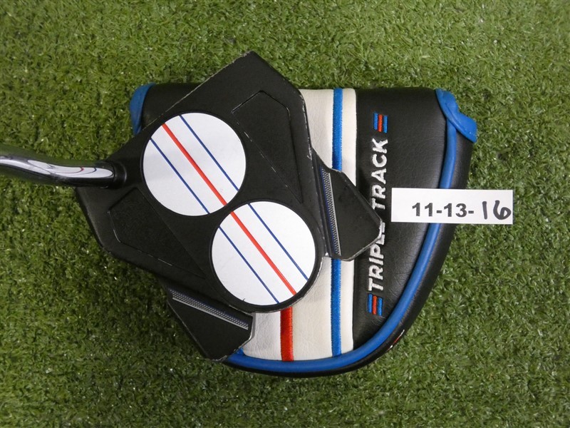 Odyssey 2-Ball Ten Triple Track Stroke Lab 34″ Putter with Headcover