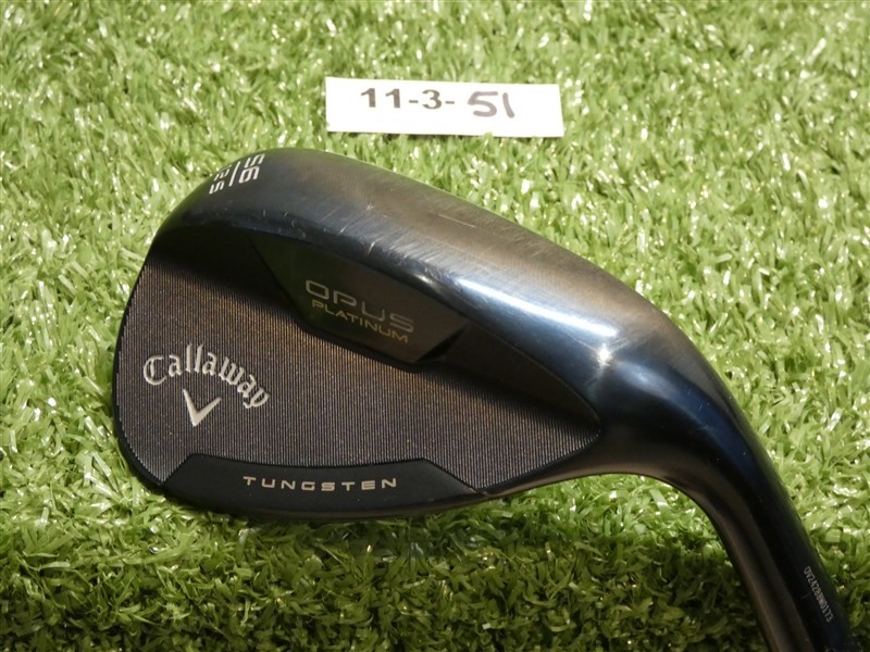 Callaway Opus Platinum Blue 56* 12* Sand Wedge S Grind DG Tour 115 Onyx Steel