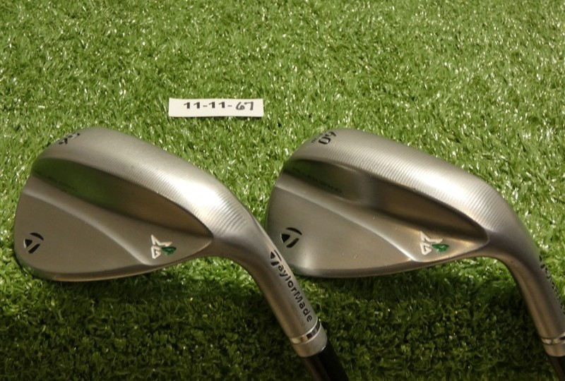 TaylorMade Milled Grind 4 MG4 56/60* 12/10* Sand/Lob Wedge Set DG 115 Steel