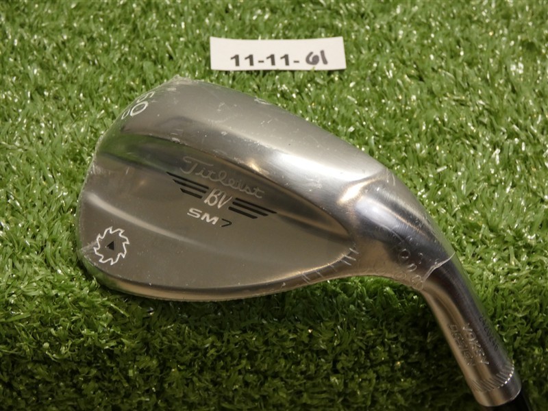 Titleist Vokey SM7 Tour Chrome 60* 12* Lob Wedge D Grind Dynamic Gold Steel New