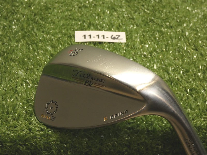 Titleist Vokey SM5 Tour Chrome 58* 11* Lob Wedge K Grind Dynamic Gold Steel New