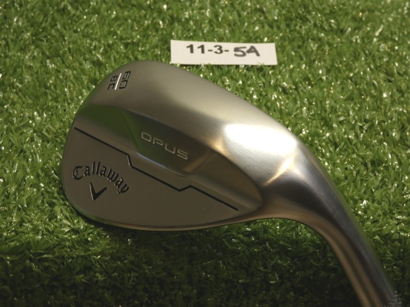 Callaway Opus Brushed Chrome 60* 8* Lob Wedge C Grind DG Tour 115 Steel Mint