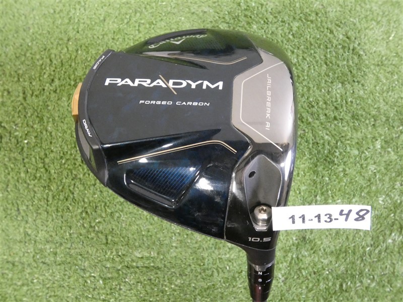 Callaway Paradym 10.5* Driver HZRDUS Gen 4 Silver 50g 6.0 Stiff Graphite