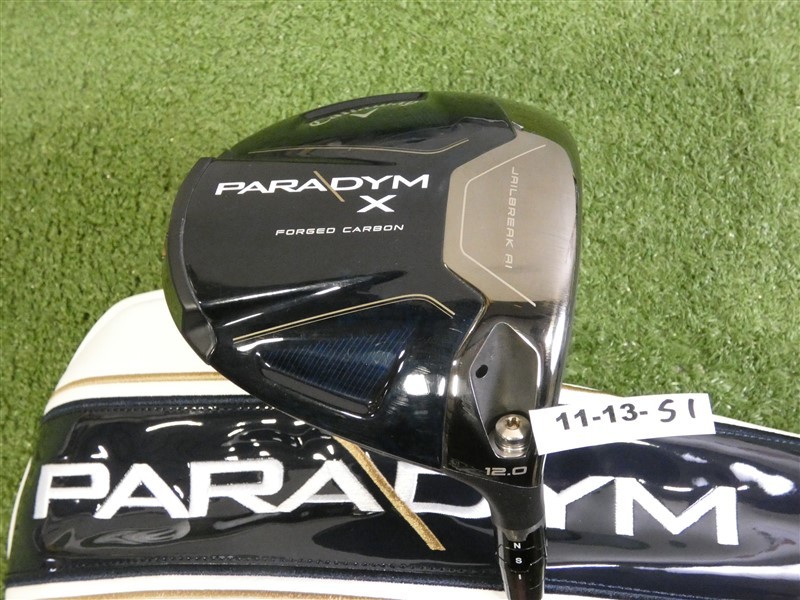 Callaway Paradym X 12.0* Womens Driver Aldila Ascent 40 Ladies Graphite with HC