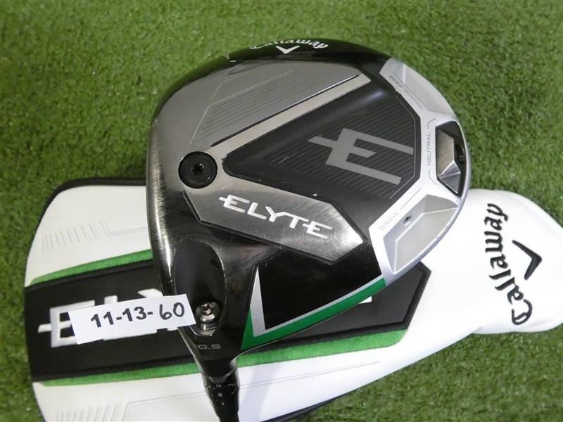 Callaway 2025 Elyte 10.5* Left Hand Driver Vanquish 40 R2 Senior Graphite w HC
