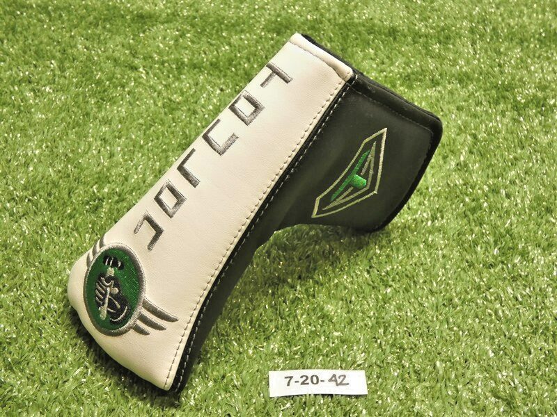 Odyssey Toulon Garage Blade Putter Headcover White/Black/Green Excellent