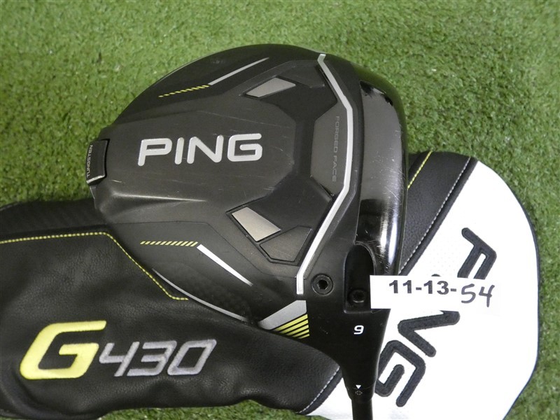 PING G430 Max 10K 9* Driver Alta CB 55 Stiff Graphite with Headcover