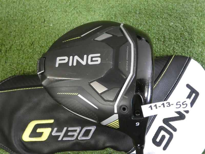 PING G430 Max 10K 9* Driver Alta CB 55 Stiff Graphite with Headcover