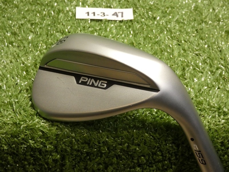 Ping S159 Chrome 58* 8* Lob Wedge H Grind ZZ 115 Steel Black Dot