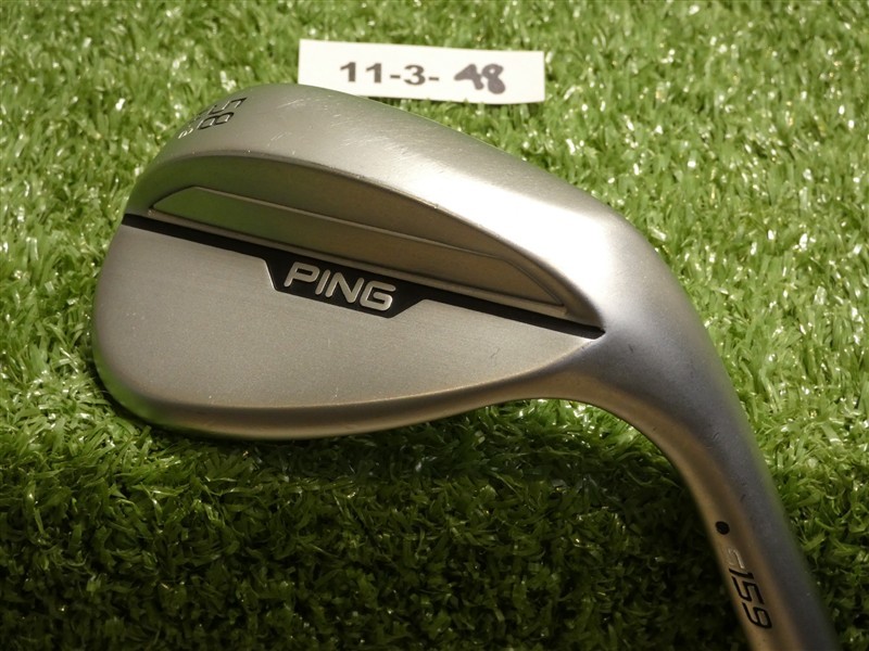 Ping S159 Chrome 58* 8* Lob Wedge H Grind ZZ 115 Steel Black Dot Excellent